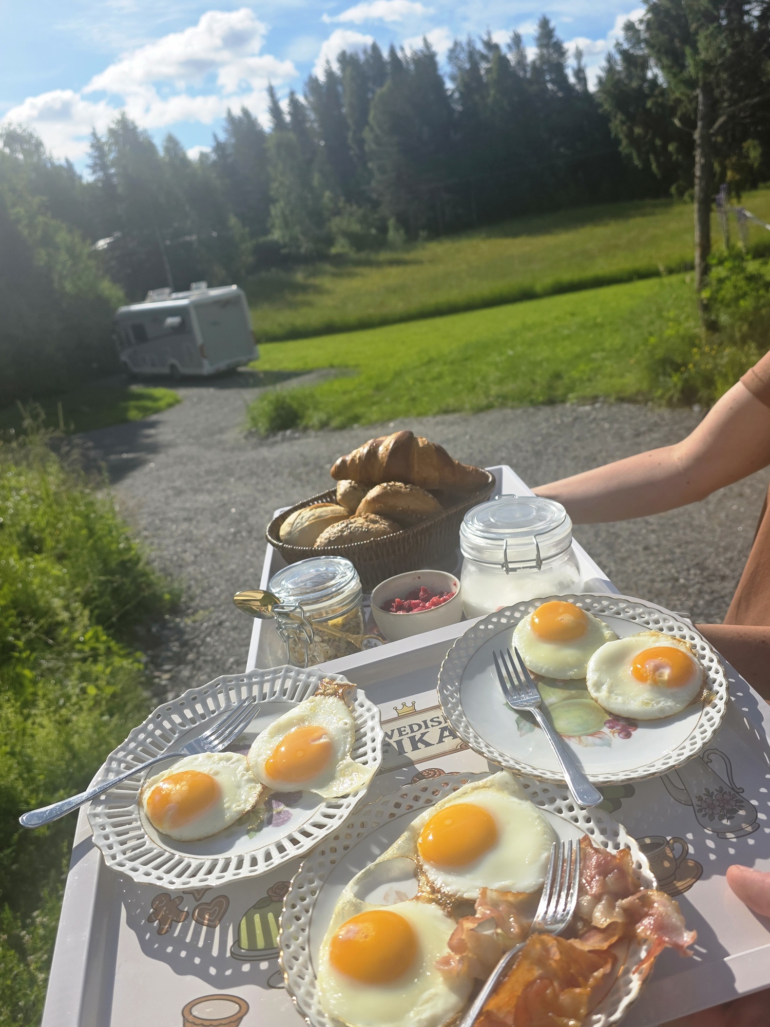 Fresh breakfast — every morning, ordered by you.
